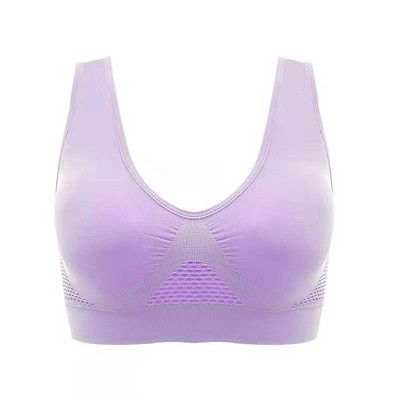 Sutiene de yoga pentru femei pentru femei Crop top căptușit Lenjerie de corp Fitness Yoga Bralette respirabil Vestă de alergare Sutiene de dormit Tip sport