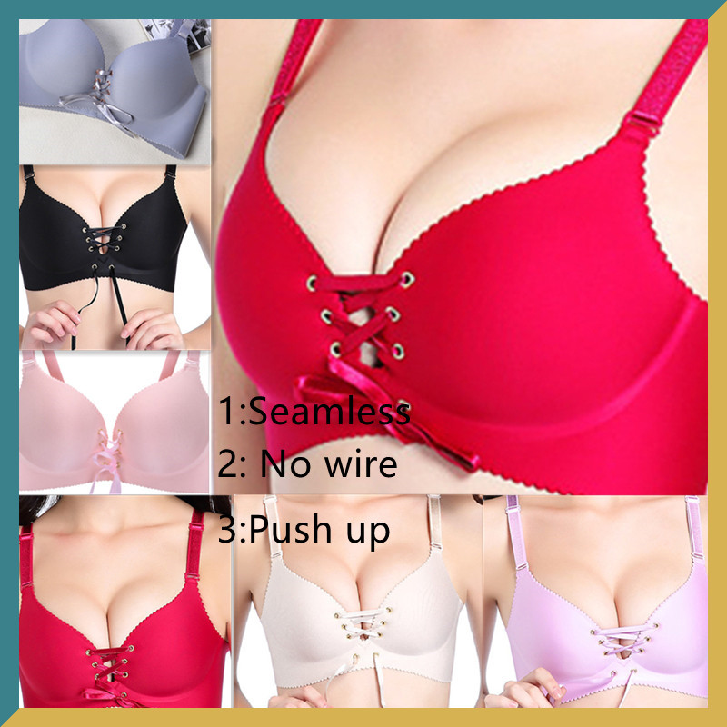 Sutiene pentru femei Moda fără cusături Push Up Lenjerie Bralette fără fir Sutien dintr-o singură bucată Lenjerie de corp pentru femei Intime Top pentru femei