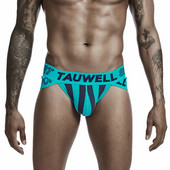 Meeste aluspesu Ropa Sisustus Hombre Seksikas Meeste Aluspesu Triibuline Cuecas Slip Hombre Madala kõrgusega aluspüksid Meeste Puuvillane Cueca