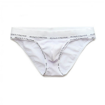 Мъжко бельо  Cuecas Masculinas Мрежесто дишащо Ropa Interior Hombre Letter Underpants Personality Swimking Hockey