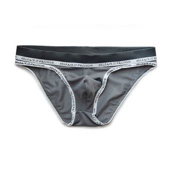 Мъжко бельо  Cuecas Masculinas Мрежесто дишащо Ropa Interior Hombre Letter Underpants Personality Swimking Hockey