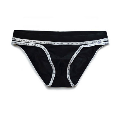 Мъжко бельо  Cuecas Masculinas Мрежесто дишащо Ropa Interior Hombre Letter Underpants Personality Swimking Hockey