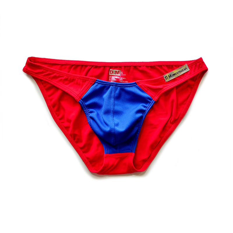 Ανδρικά εσώρουχα  σλιπ Calzoncillos Patchwork Ropa Εσωτερικό Hombre Χαμηλό Ανδρικά εσώρουχα Sissy Comfortale Cuecas Youth