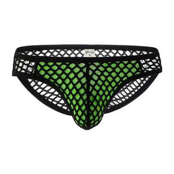 Мъжко бельо Ropa Interior Hombre Мъжки долни гащи Perspective  Sexy calzoncillos hombre big mesh slip hombre slips мъжки