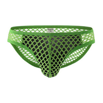 Мъжко бельо Ropa Interior Hombre Мъжки долни гащи Perspective  Sexy calzoncillos hombre big mesh slip hombre slips мъжки