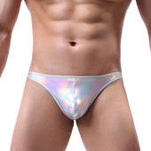 Lenjerie pentru bărbați Bikini imitație de piele Ropa Interior Hombre Lenjerie sexy pentru bloțiărbați Chi Jockstrap Calzoncillo Hombre