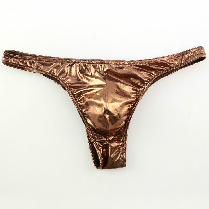 Lenjerie pentru bărbați Bikini imitație de piele Ropa Interior Hombre Lenjerie sexy pentru bloțiărbați Chi Jockstrap Calzoncillo Hombre