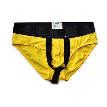 Бельо за мъже, слипове Ropa Interior Hombre Cotton Personality Ring Sissy Мъжко бельо Секси долни гащи Calzoncillos Hombre