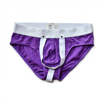 Бельо за мъже, слипове Ropa Interior Hombre Cotton Personality Ring Sissy Мъжко бельо Секси долни гащи Calzoncillos Hombre