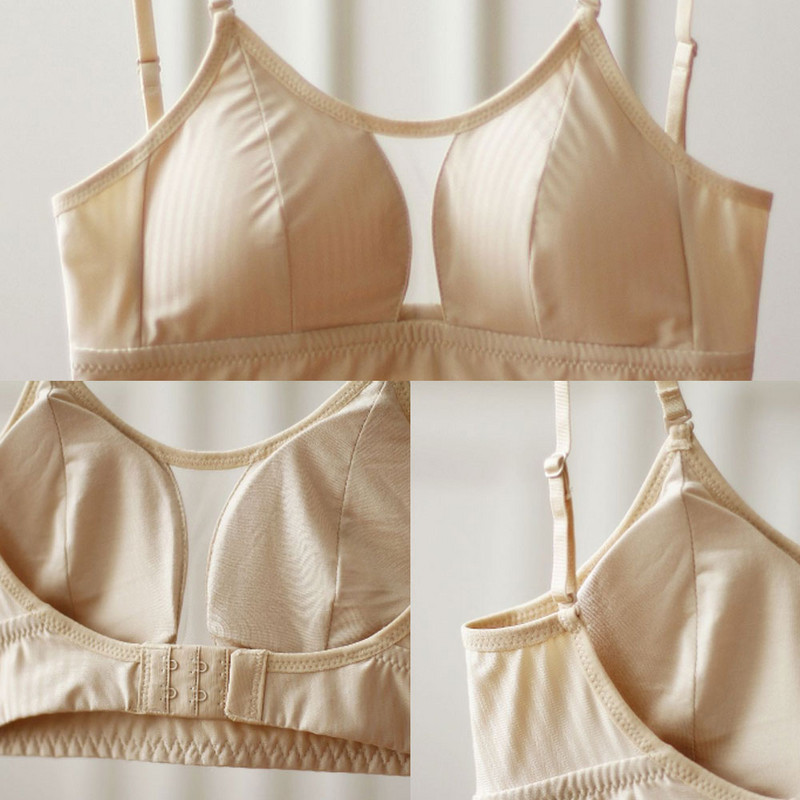 Mežģīņu seksīga apakšveļa, sieviešu krūšturis ar zemu muguru, krūšturis bez atzveltnes, neredzams bralette bezšuvju stumbra apakšveļa, bezvada, plāns kauss, dobs