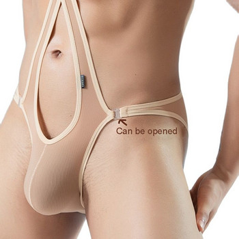  мъжко бельо Sexy Ropa Interior Hombre Bodysuit Sissy Tanga Hombre Fitness String Homme Underwear Underwear Men Panties