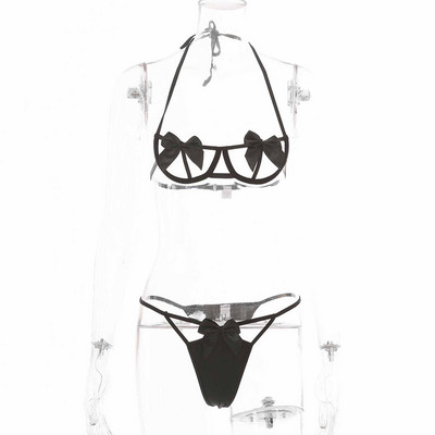 Hot Γυναικεία Σέξι Μόδα Δαντέλα Εσώρουχα Εσώρουχα Πυτζάμες Ατσάλινο Δαχτυλίδι Πιτζάμες Δαντέλα Σετ Εσώρουχα Mujer Стринги Женские