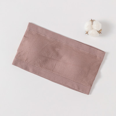 Sutien invizibil Top tub pentru femei Piept decupat Sexy Top crop fără cusături Bustieră Sutien fără bretele Top Lenjerie intimă Bandeau