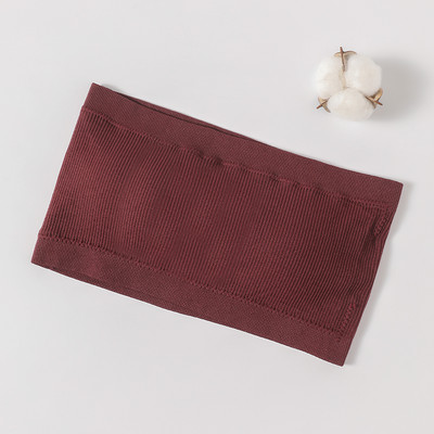 Sutien invizibil Top tub pentru femei Piept decupat Sexy Top crop fără cusături Bustieră Sutien fără bretele Top Lenjerie intimă Bandeau