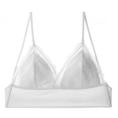 Σέξι δαντελένιο σουτιέν Βαθύ U πλάτη Bralette Τριγωνικό μαλακό χωρίς ραφή Γυναικεία εσώρουχα Χαμηλή πλάτη Διαφανή σουτιέν Biustonosz Tank Tops