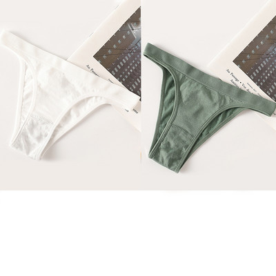 2 bucăți/set chiloți chiloți pentru femei G-String chiloți sexy chiloți pentru femeie lenjerie de corp din bumbac lenjerie sexy lenjerie sexy bikini fără sudură