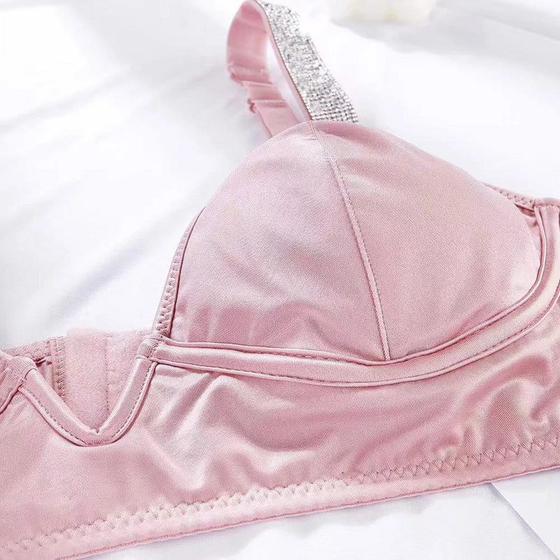 Donje rublje Seksi luksuzno donje rublje No Push up Babydoll Plus Veličina Žensko intimno donje rublje Grudnjak Komplet gaćica Seksi komplet donjeg rublja