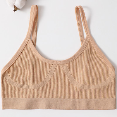 Topuri crop sexy pentru femei, sutien cu tuburi, îmbrăcăminte de stradă, bandă, fără mâneci, fără sudură, sutien sport, crop, camis, tricou, tank de bază