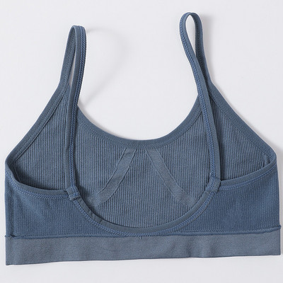 Topuri crop sexy pentru femei, sutien cu tuburi, îmbrăcăminte de stradă, bandă, fără mâneci, fără sudură, sutien sport, crop, camis, tricou, tank de bază