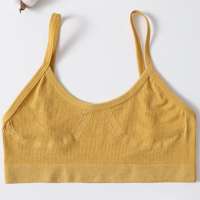 Topuri crop sexy pentru femei, sutien cu tuburi, îmbrăcăminte de stradă, bandă, fără mâneci, fără sudură, sutien sport, crop, camis, tricou, tank de bază