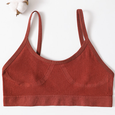 Topuri crop sexy pentru femei, sutien cu tuburi, îmbrăcăminte de stradă, bandă, fără mâneci, fără sudură, sutien sport, crop, camis, tricou, tank de bază