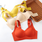 Tai lateksist mittejätev aluspesu, naiste mood, laiad rihmad, ilma terasrõngata, reguleeritav sportlik longusvastane vest rinnahoidja