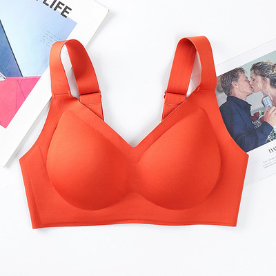 Tai lateksist mittejätev aluspesu, naiste mood, laiad rihmad, ilma terasrõngata, reguleeritav sportlik longusvastane vest rinnahoidja