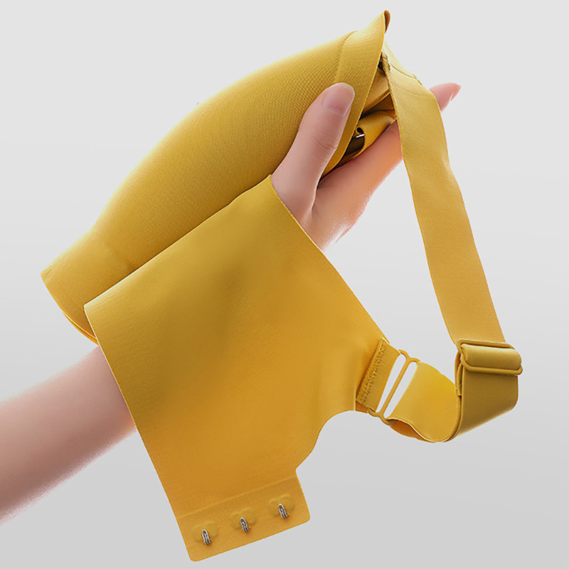 Tai lateksist mittejätev aluspesu, naiste mood, laiad rihmad, ilma terasrõngata, reguleeritav sportlik longusvastane vest rinnahoidja