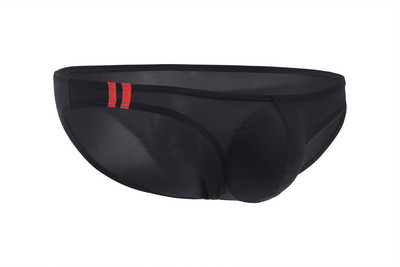 U convex, subțire, mătase de gheață, talie joasă, lenjerie de corp pentru bărbați, slip, costum de baie pentru bărbați.