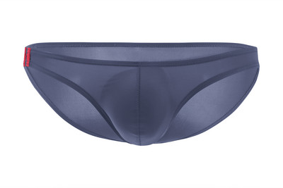 U convex, subțire, mătase de gheață, talie joasă, lenjerie de corp pentru bărbați, slip, costum de baie pentru bărbați.