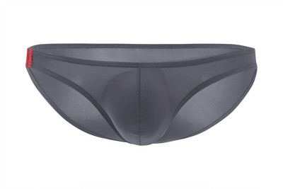 U convex, subțire, mătase de gheață, talie joasă, lenjerie de corp pentru bărbați, slip, costum de baie pentru bărbați.