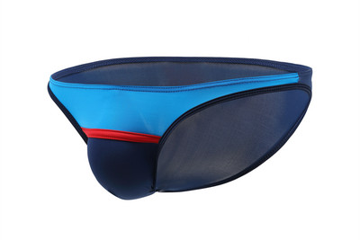 Muške gaćice U konveksne ledeno svilene hit boje Japanski trokutasti gaćice j kupaće kostime s remenom