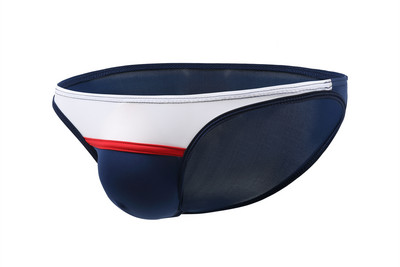 Muške gaćice U konveksne ledeno svilene hit boje Japanski trokutasti gaćice j kupaće kostime s remenom