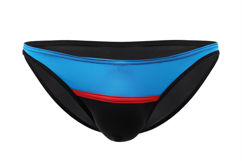 Muške gaćice U konveksne ledeno svilene hit boje Japanski trokutasti gaćice j kupaće kostime s remenom