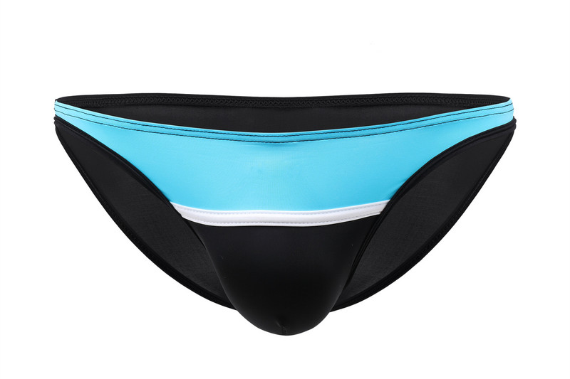 Muške gaćice U konveksne ledeno svilene hit boje Japanski trokutasti gaćice j kupaće kostime s remenom