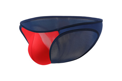 Ανδρικό εσώρουχο U κυρτό μεταξωτό πάγο με χαμηλή μέση χιτ χρώμα διαμάντι τριγωνικό παντελόνι μαγιό jockstrap μαγιό