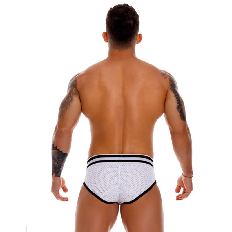 JOR Novo pamučno seksi muško donje rublje Gaćice Prozračne muške gaćice Bikini donje rublje Muško donje rublje Poklon