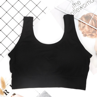 Crop top pentru femei Bralette Top Lenjerie de corp fără cusături Crop Top pentru femei Lenjerie sexy Cropped Cami Cupe detașabile Camolă căptușită