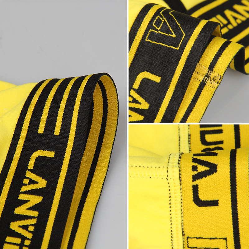 LANVIBUM aluspesu uued meeste aluspüksid vöökohaga puuvillased aluspüksid ühevärvilised lihtsad U kumerad mugavad lamedad nurgapüksid suur suurus