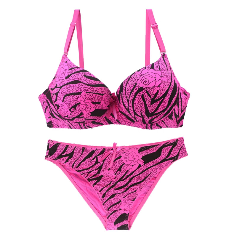 Nouvelle Seamless New Arrivals ABC G-string Ženski komplet donjeg rublja Plus Size Lace Bralette grudnjak s printom Komplet Push Up komplet donjeg rublja