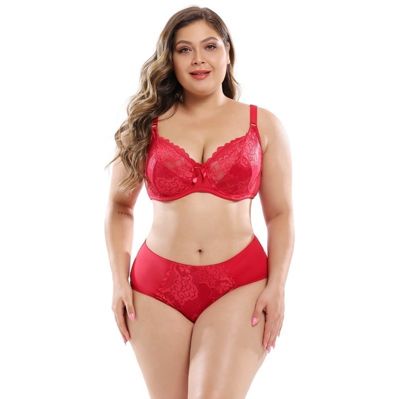 Σετ εσωρούχων Xiushiren Lace Ruffle Ημιδιαφανές σουτιέν Σέξι γυναικεία εσώρουχα Push Up Bralette Underwire Σετ εσώρουχα