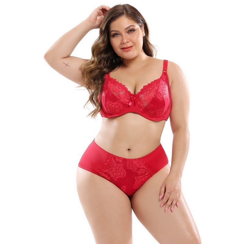 Σετ εσωρούχων Xiushiren Lace Ruffle Ημιδιαφανές σουτιέν Σέξι γυναικεία εσώρουχα Push Up Bralette Underwire Σετ εσώρουχα