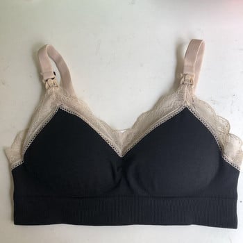 Sanderala Дамски секси сутиени Bralette Плюс размер Мека пълна чаша Безжично удобно дамско ежедневно бельо Сутиен с подплатено бельо