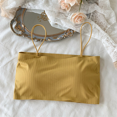 Ženski tube top Nevidljivi grudnjak Seksi bandeau gornji dio donjeg rublja bez naramenica Ulična odjeća Crop Top Bešavne grudnjake Seksi gornji dijelovi donjeg rublja