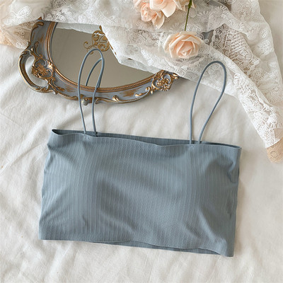 Ženski tube top Nevidljivi grudnjak Seksi bandeau gornji dio donjeg rublja bez naramenica Ulična odjeća Crop Top Bešavne grudnjake Seksi gornji dijelovi donjeg rublja