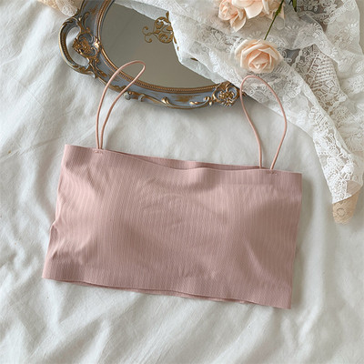 Ženski tube top Nevidljivi grudnjak Seksi bandeau gornji dio donjeg rublja bez naramenica Ulična odjeća Crop Top Bešavne grudnjake Seksi gornji dijelovi donjeg rublja