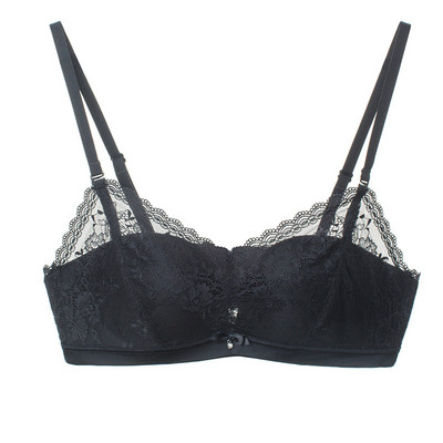 Sanderala 2019 Sexy Femei Sutiene cu imprimeu subțire, dantelă, lenjerie lenjerie cupa AB, sutien ajustat, lenjerie feminină Push Up