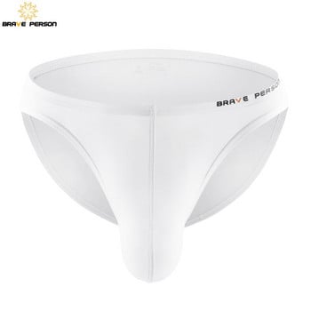 BRAVE PERSON Секси мъжко бельо Big Penis Pouch Bikin Briefs Панталони Masculinas Calzoncillos Hombre Slip  Sissy