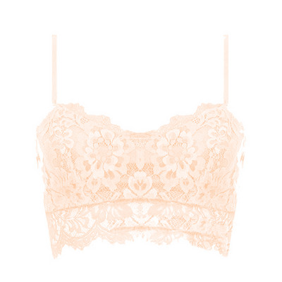 Νέο μπλουζάκι στήθος με τυλιγμένο λουράκι με δαντέλα Νέο εσώρουχο Bralett Γυναικείο καμισό μαύρο λευκό Γυναικείο Καλοκαιρινό σε μέγεθος Crop Top