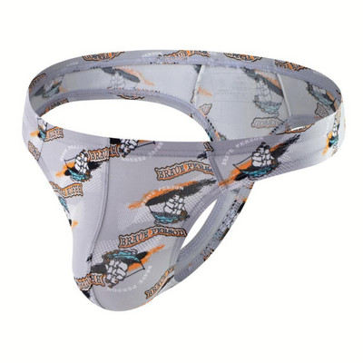 BRAVE PERSON Seksikad meeste aluspesu Stringid Nailonist Meeste aluspüksid G-stringid Prindiga aluspüksid Stringid meestele Bikiinipüksid 2023 Uus